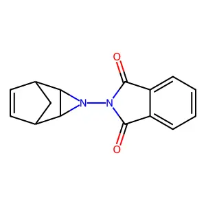 1H-Isoindole-1,3(2H)-dione, 2-(3-azatricyclo[3.2.1.0(2,4)]oct-6-en-3-yl)- structure
