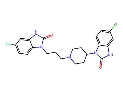 Flumeridone structure