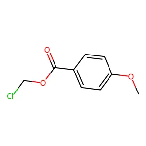 Chloromethyl 4-methoxybenzoate structure