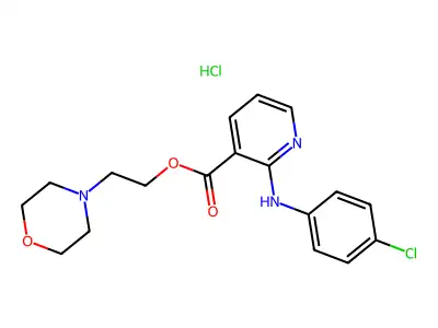 2-( -3-pyridinecarboxylicacid2- ethylesterHCl structure