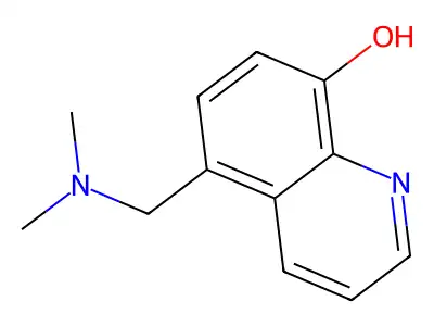 5-((Dimethylamino)methyl)quinolin-8-ol structure