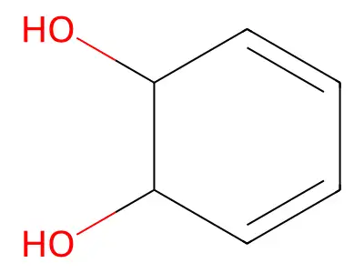 5,6-二羟基环己-1,3-二烯 structure