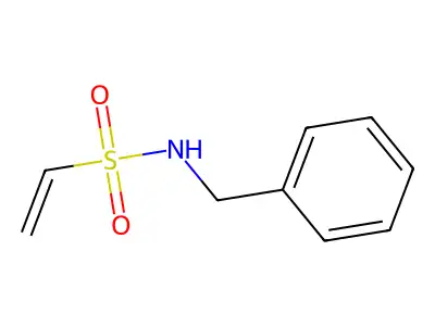 N-(Phenylmethyl)ethenesulfonamide structure