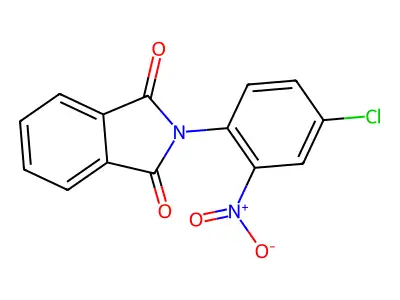2-(4-Chloro-2-nitrophenyl)isoindole-1,3-dione structure