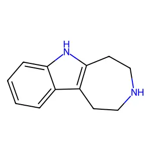 1H,2H,3H,4H,5H,6H-azepino(4,5-b)indole structure