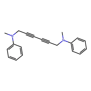 N~1~,N~6~-Dimethyl-N~1~,N~6~-diphenylhexa-2,4-diyne-1,6-diamine structure