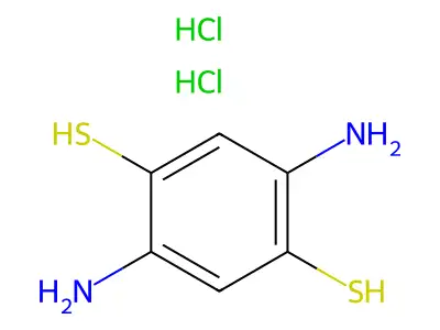 2,5-Diamino-1,4-benzenedithiol structure