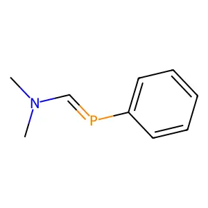 Methanamine, N,N-dimethyl-1-(phenylphosphinidene)- structure