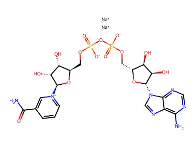 NADdisodiumsalt structure