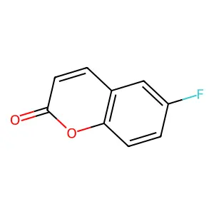 6-Fluoro-2H-chromen-2-one structure