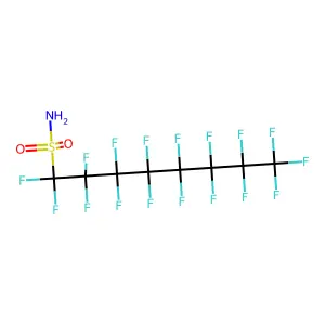 全氟辛烷磺胺 structure
