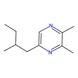2,3-Dimethyl-5-(2-methylbutyl)pyrazine structure