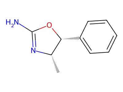 (4S,5R)-4-Methylaminorex structure
