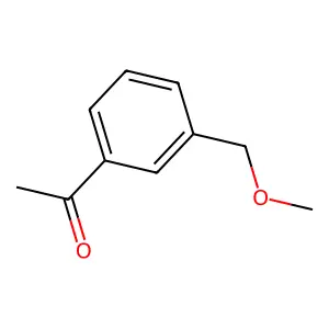 1-[3-(Methoxymethyl)phenyl]ethanone structure