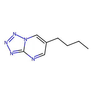 6-Butyltetrazolo[1,5-a]pyrimidine structure