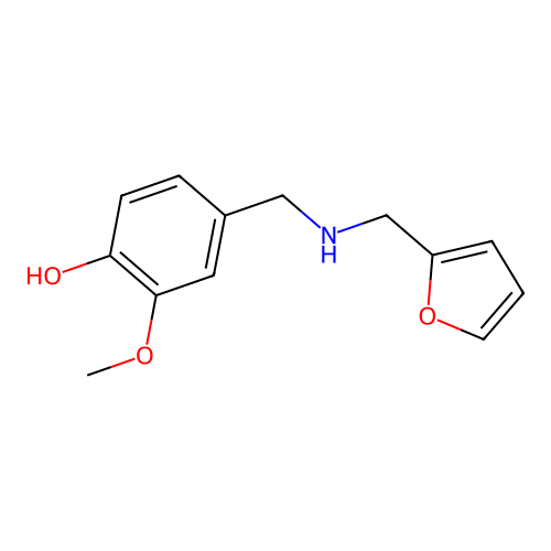 4-{[(Furan-2-ylmethyl)amino]methyl}-2-methoxyphenol structure