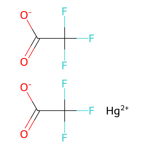 三氟乙酸汞 structure