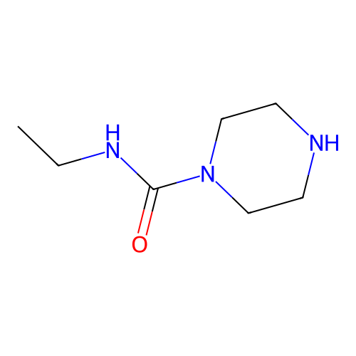 N-ethylpiperazine-1-carboxamide structure