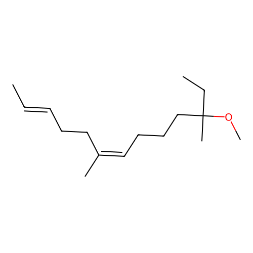 11-Methoxy-6,11-dimethyltrideca-2,6-diene structure