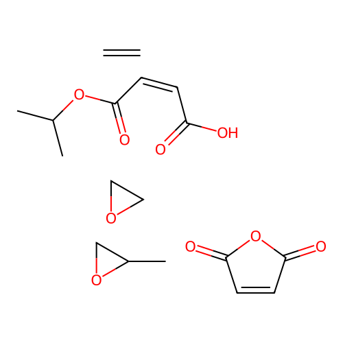 2-Butenedioic acid (2Z)-, 1-(1-methylethyl) ester, reaction products with maleic anhydride and polyethylene, ethoxylated propoxylated structure