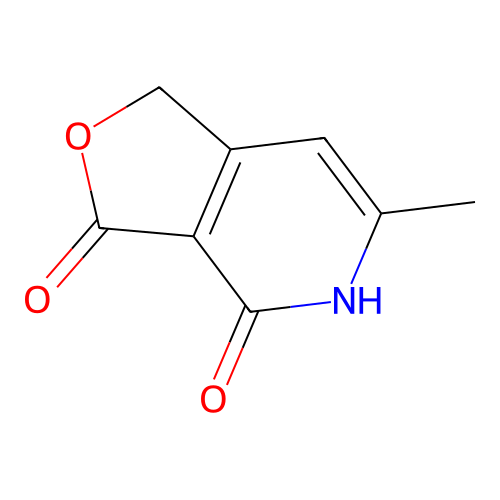 6-Methylfuro[3,4-c]pyridine-3,4(1H,5H)-dione structure