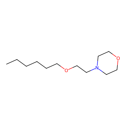 4-(2-Hexyloxy-ethyl)-morpholine structure