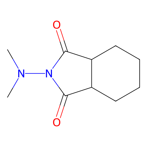 2-(dimethylamino)hexahydro-1H-isoindole-1,3(2H)-dione structure