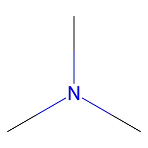 三甲胺 structure