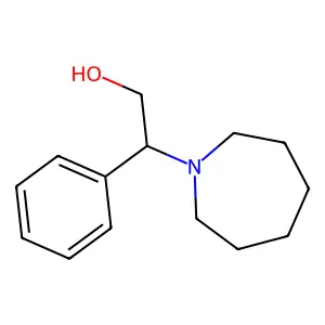2-(Azepan-1-yl)-2-phenylethan-1-ol structure