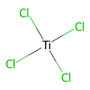 四氯化钛 structure