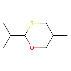 2-Isopropyl-5-methyl-1,3-oxathiane structure