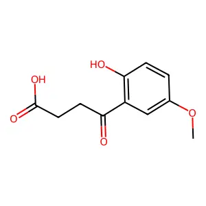 4-(2-羟基-5-甲氧基苯基)-4-氧代丁酸 structure