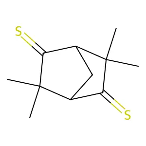 3,3,6,6-Tetramethylbicyclo[2.2.1]heptane-2,5-dithione structure