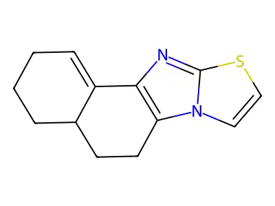 Naphth(1',2':4,5)imidazo(2,1-b)thiazole, 5,6,6a,8,9,11a-hexahydro-, (Z)- structure