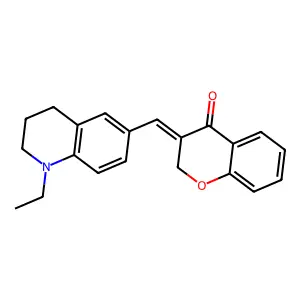 C21H21NO2 structure