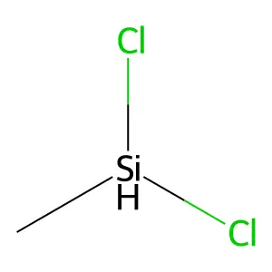 甲基二氯硅烷 structure