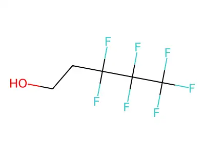 3,3,4,4,5,5,5-Heptafluoropentan-1-ol structure