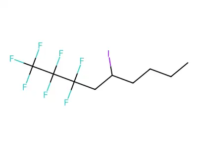 1,1,1,2,2,3,3-Heptafluoro-5-iodononane structure