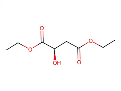 D-(+)-Malic acid diethyl ester structure