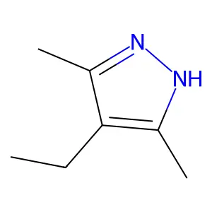3,5-Dimethyl-4-ethylpyrazole structure