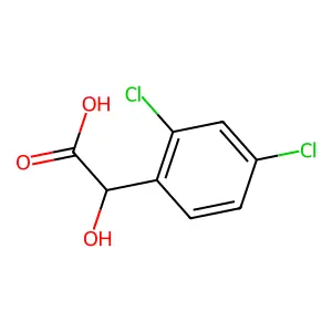 2,4-二氯扁桃酸 structure