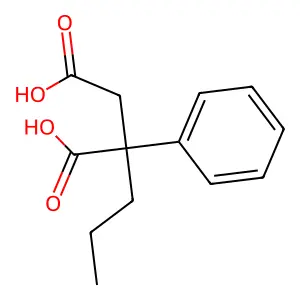 2-苯基-2-丙基琥珀酸 structure
