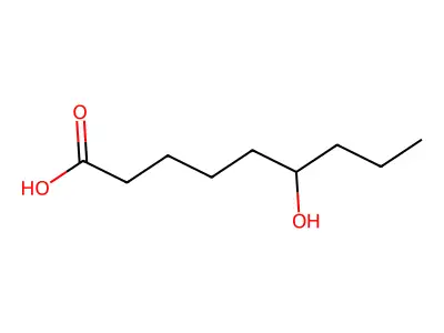 6-Hydroxy-nonanoic acid structure