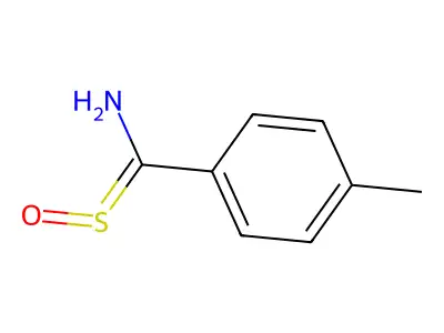 4-Methylthiobenzamide-S-oxide structure