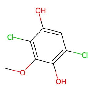Dichloromethoxybenzenediol structure