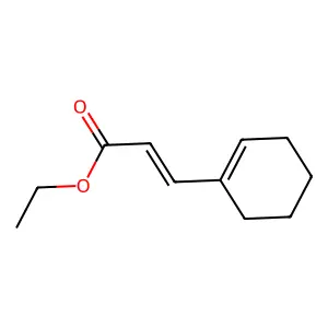 Ethyl 3-(cyclohexenyl)acrylate structure