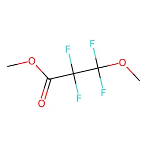 Propanoic acid, 2,2,3,3-tetrafluoro-3-methoxy-, methyl ester structure