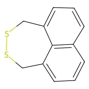 3H,7H-Naphtho(1,8-de)-1,2-dithiepin structure