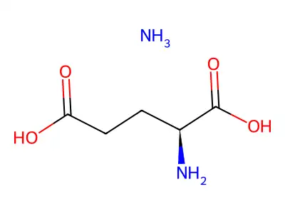 谷氨酸一铵 structure