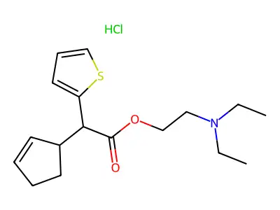 Neotropine hydrochloride structure